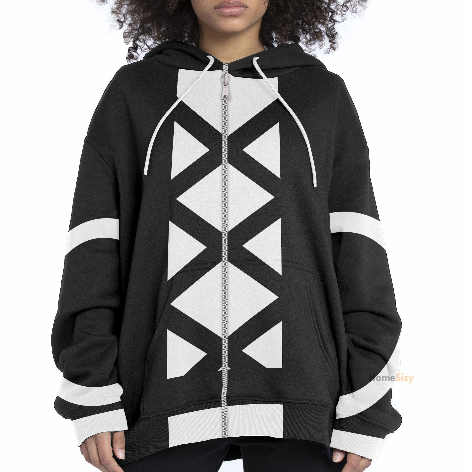 Anime ZKeach Ichigo Kurosaki New Bankai Custom Cosplay Costume Hoodie QT211530Hf