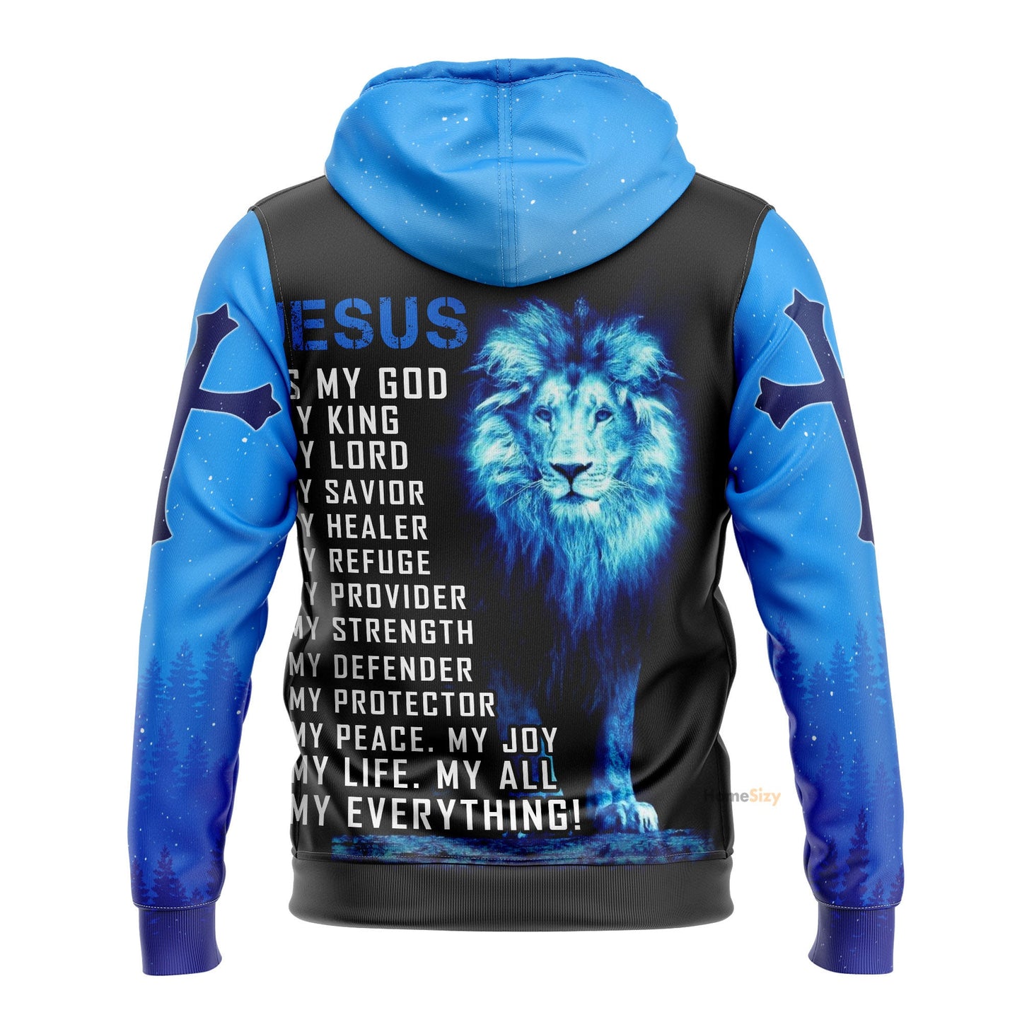  Jesus Is My Everything Custom Hoodie QT211529Hg