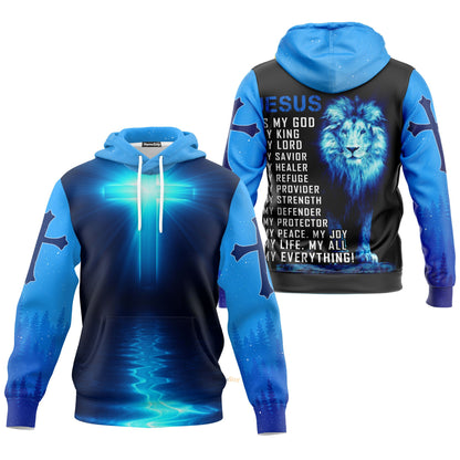  Jesus Is My Everything Custom Hoodie QT211529Hg