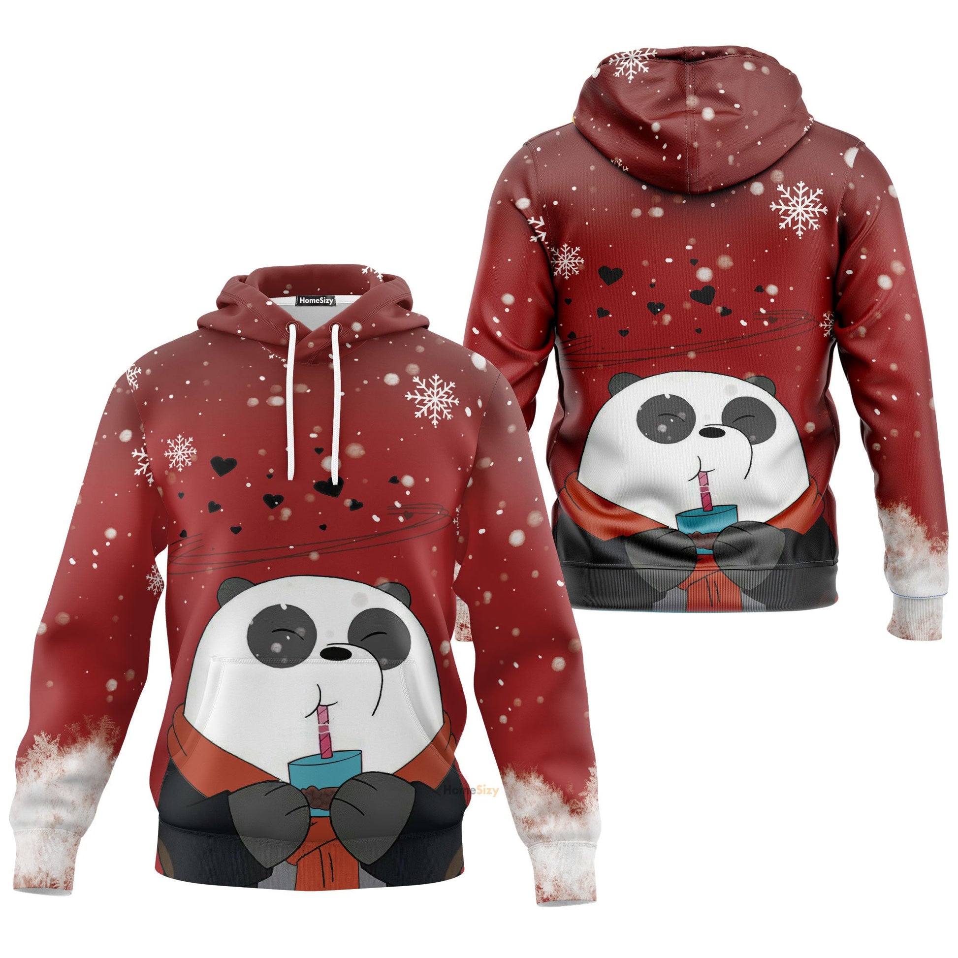 PANDA Custom Hoodie QT211534Hf