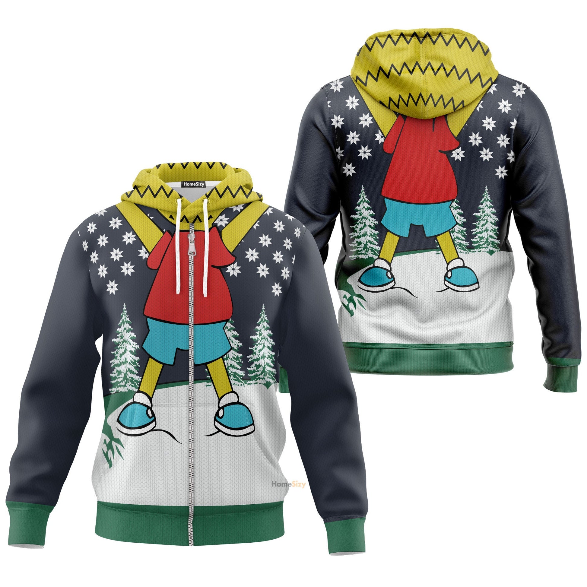 Custom Cosplay Costume Hoodie Bart Simpsons QT211187Hf