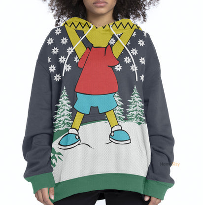 Custom Cosplay Costume Hoodie Bart Simpsons QT211187Hf
