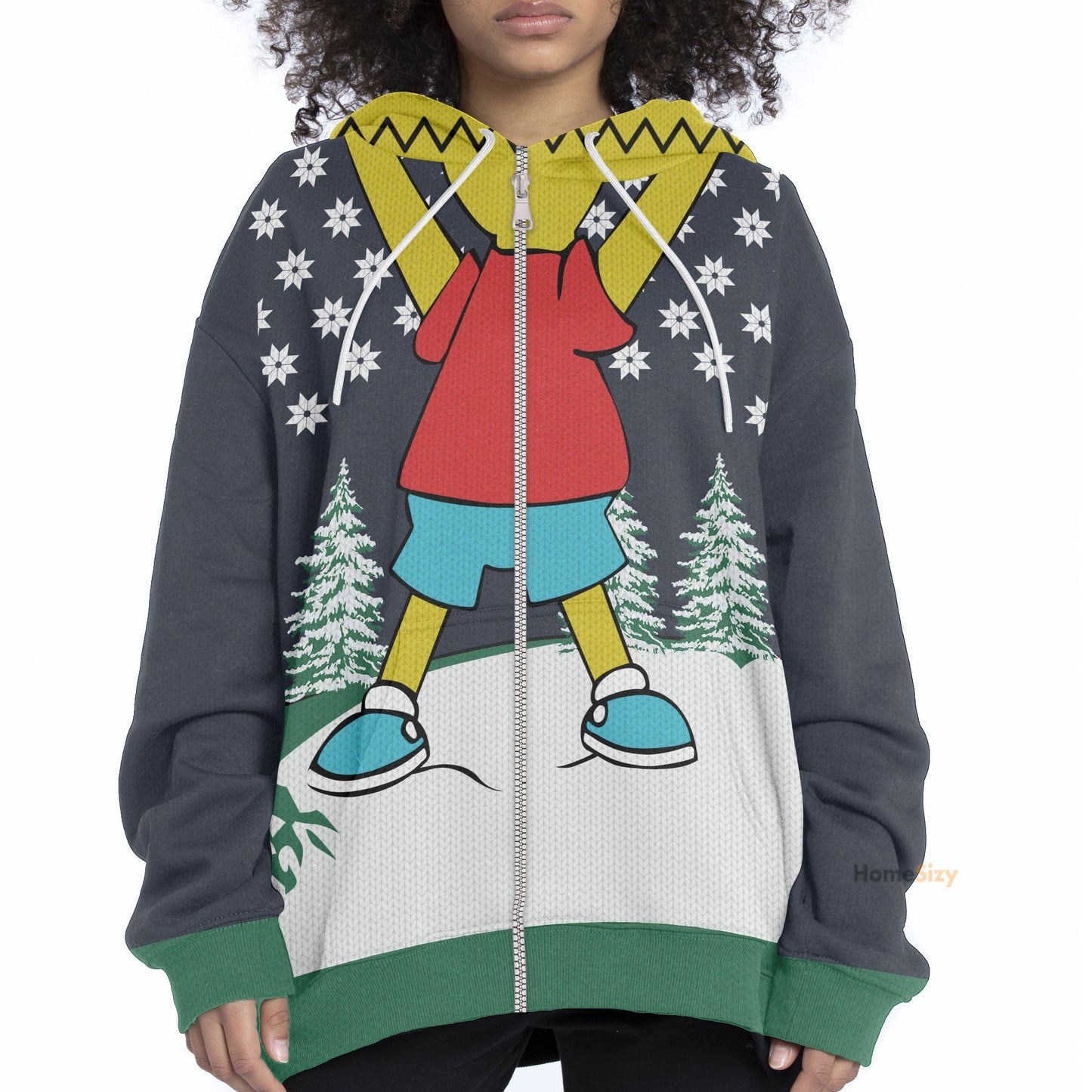 Custom Cosplay Costume Hoodie Bart Simpsons QT211187Hf