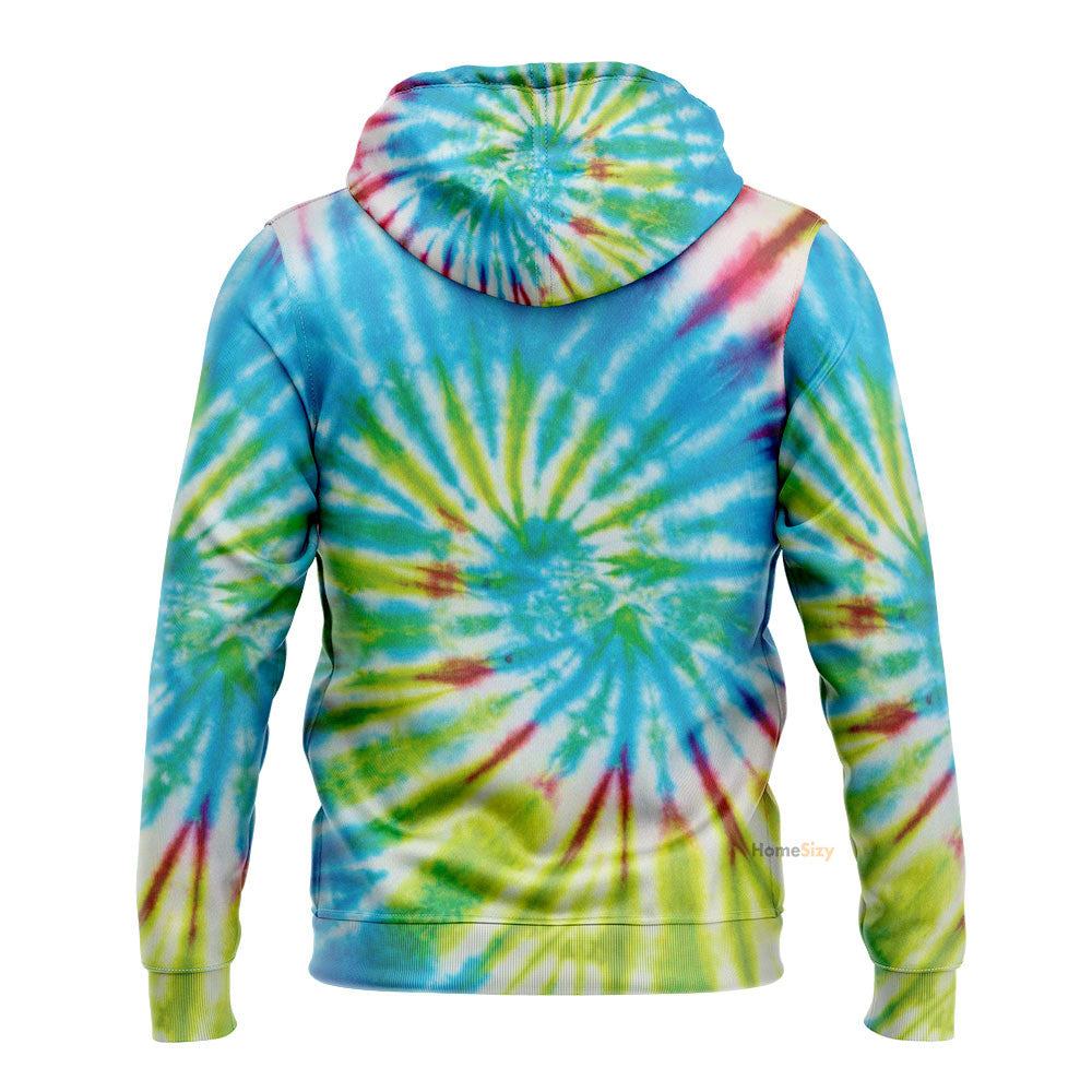 QT205033Hg Peace Sign Colour Custom Hoodie