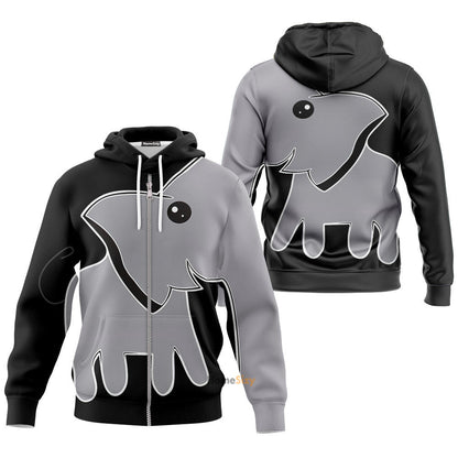 Cute Elephant Custom Hoodie QT210517Hf