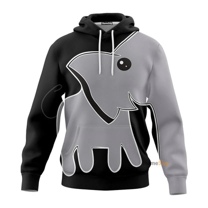 Cute Elephant Custom Hoodie QT210517Hf