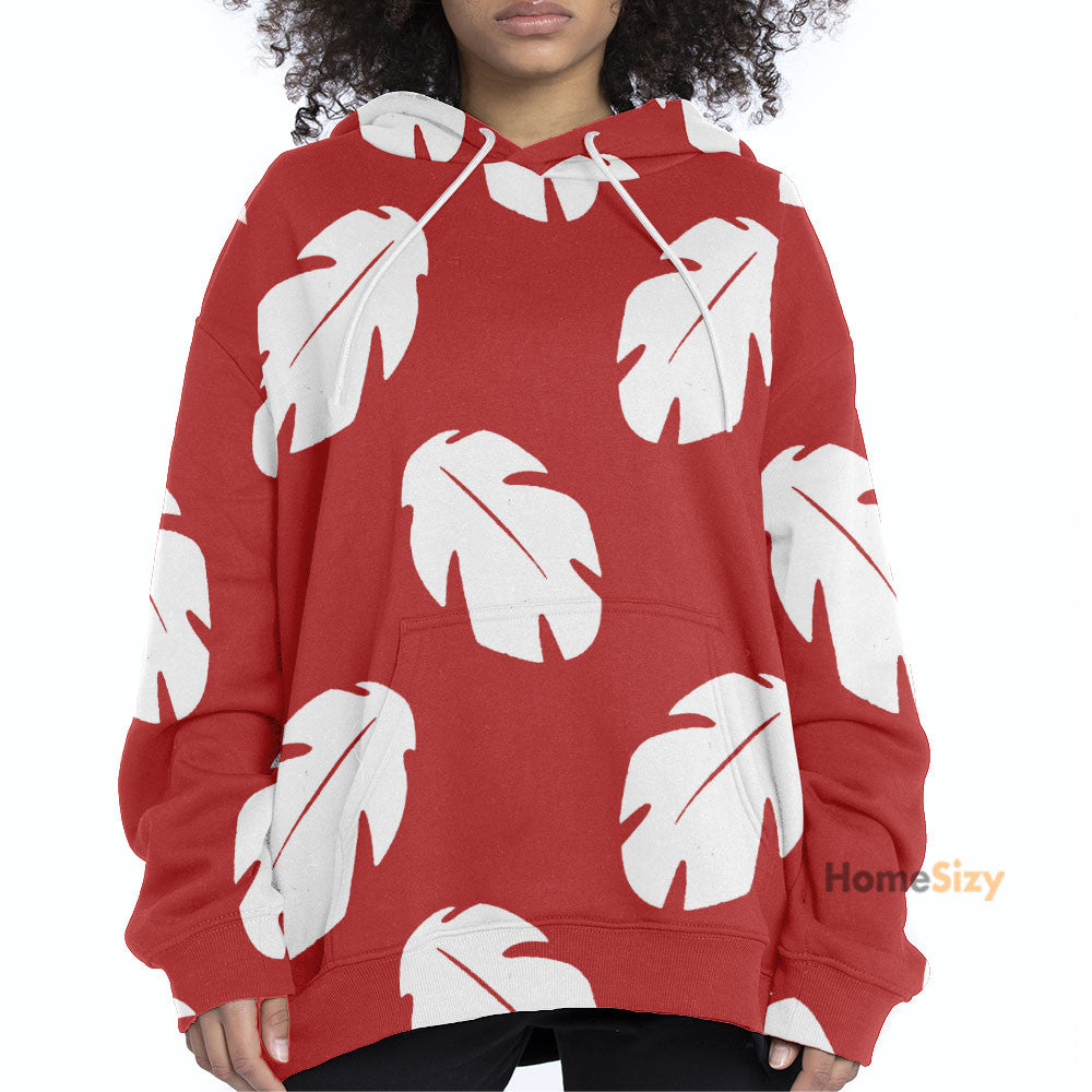  Lilo Hawaiian Floral Leaves Custom Tshirt Hoodie QT207012Hf