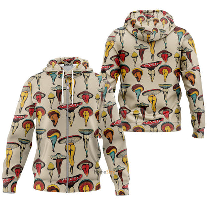  Sexy Mushroom Custom Tshirt Hoodie QT205344Hf