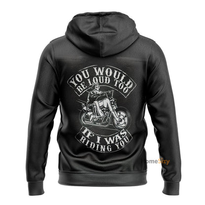 Biker Allover Custom Cosplay Costume Hoodie QT206150Hf