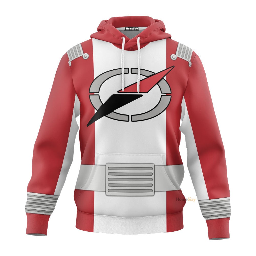 Power Rangers Operation Overdrive Red Ranger - Cosplay Costume Hoodie QT309012