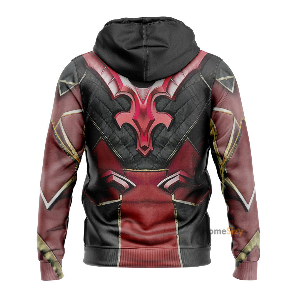 Mortal Kombat Ermac Custom Cosplay Costume Hoodie QT211247Tf