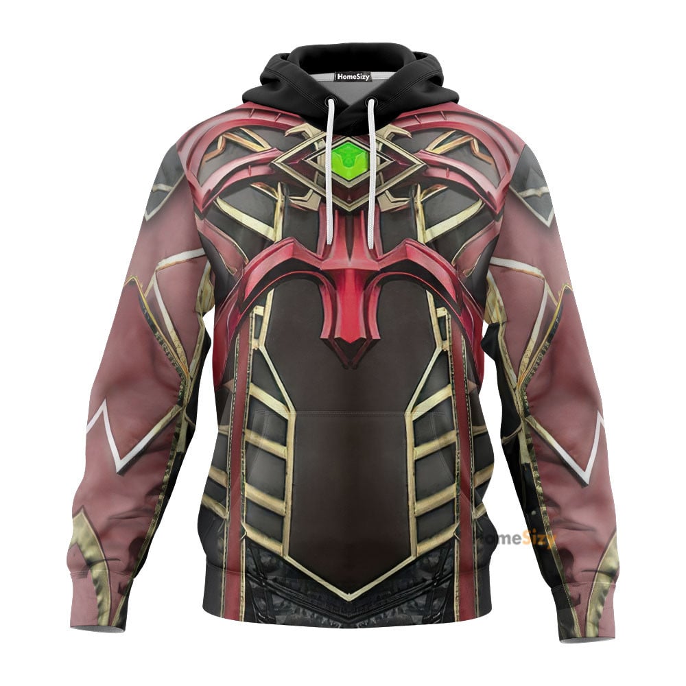 Mortal Kombat Ermac Custom Cosplay Costume Hoodie QT211247Tf