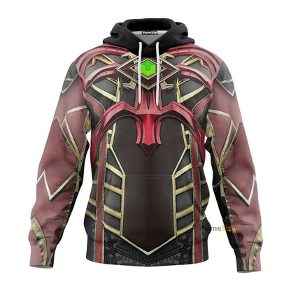 Mortal Kombat Ermac Custom Cosplay Costume Hoodie QT211247Tf