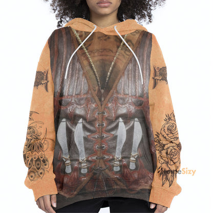 Custom Cosplay Costume Danny Trejo Zip Hoodie Sweatshirt QT302506Hg