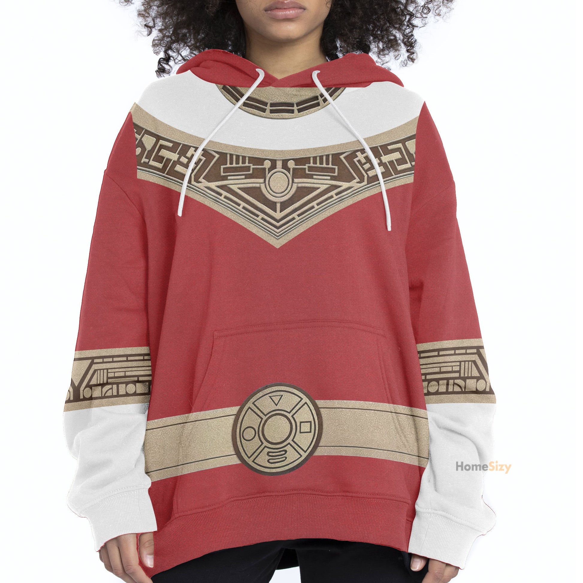 Power Rangers Zeo Red - Cosplay Costume Hoodie QT309032