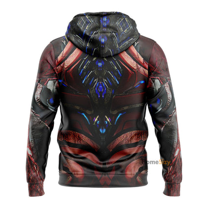 Red Power Ranger 2017 Custom Cosplay Costume Hoodie QT205181Hf