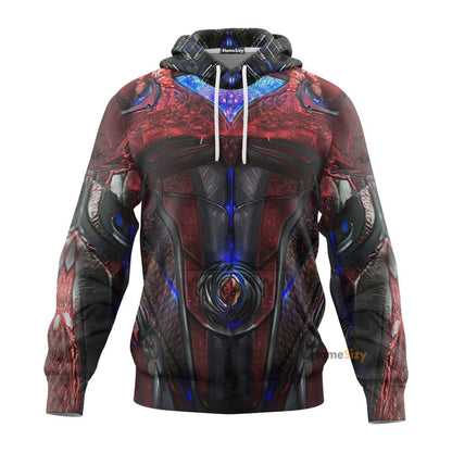 Red Power Ranger 2017 Custom Cosplay Costume Hoodie QT205181Hf