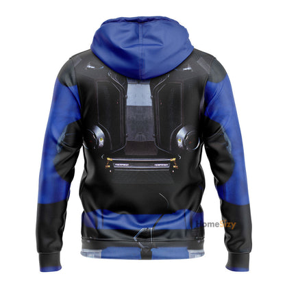 Prometheus Space Suit Custom Cosplay Costume Hoodie QT205302Hf