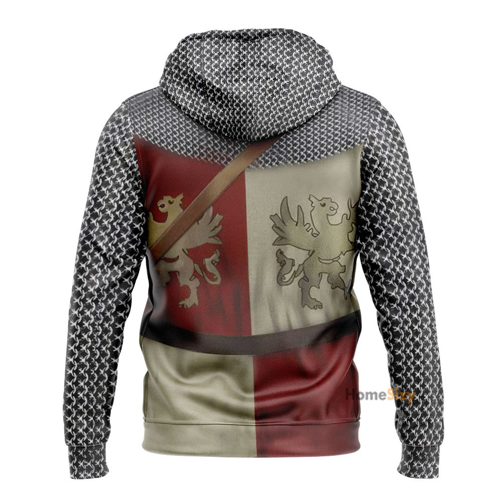 Hoodie Custom Cosplay Costume Polish Knight QT204282Hf