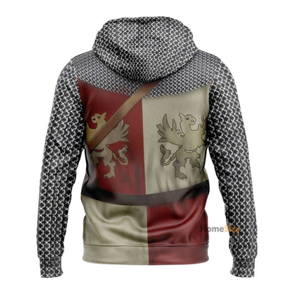 Hoodie Custom Cosplay Costume Polish Knight QT204282Hf
