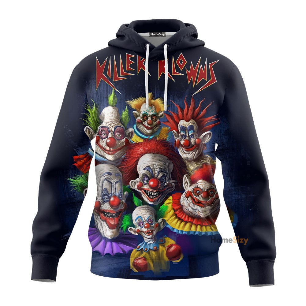  Killer Klowns Custom Hoodie QT208156Hf