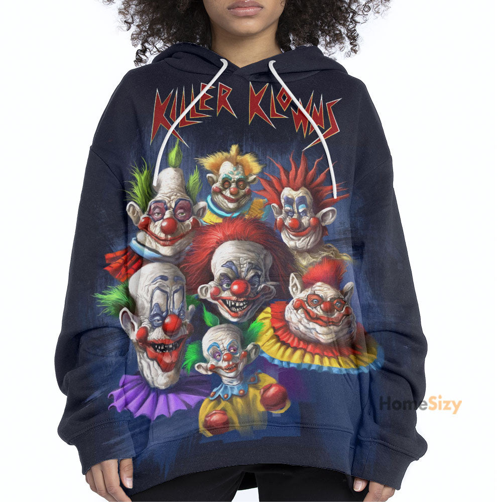 Killer Klowns Custom Hoodie QT208156Hf