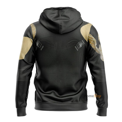 Dredd Custom Cosplay Costume Hoodie (Zip Printed) QT210360Hf