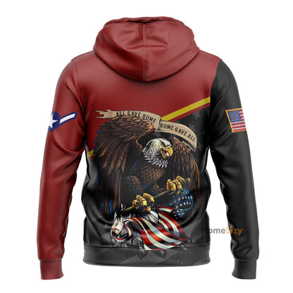  United States Air Force Veteran Red Custom Rank Tshirt Hoodie QT211131Hf