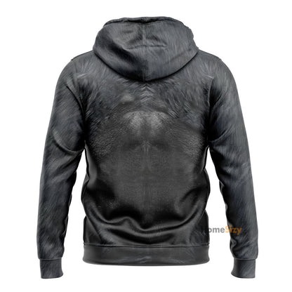 King Kong Custom Cosplay Costume Hoodie Sweatshirt Shorts