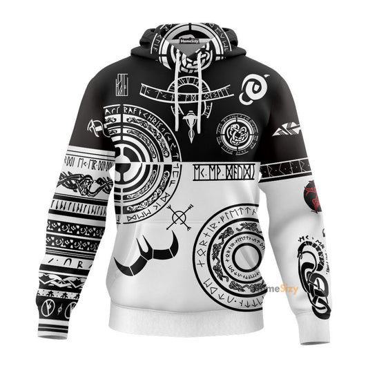 Baldur Tattoo Art Tshirt Hoodie QT301025Hf