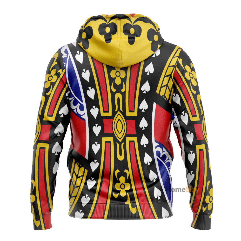 King of Spades David Custom Cosplay Costume Hoodie QT209383Hf