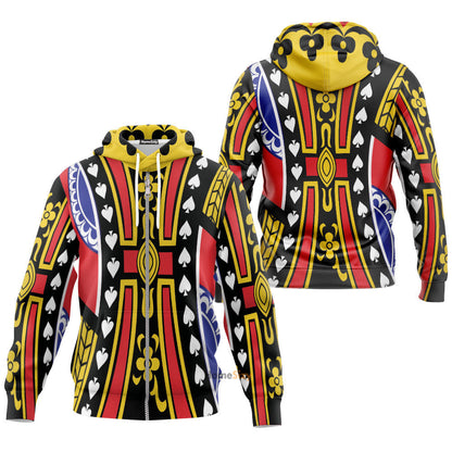 King of Spades David Custom Cosplay Costume Hoodie QT209383Hf