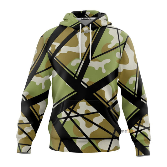Camo Frankenstrat Strings Custom Cosplay Costume Hoodie QT210194Hg
