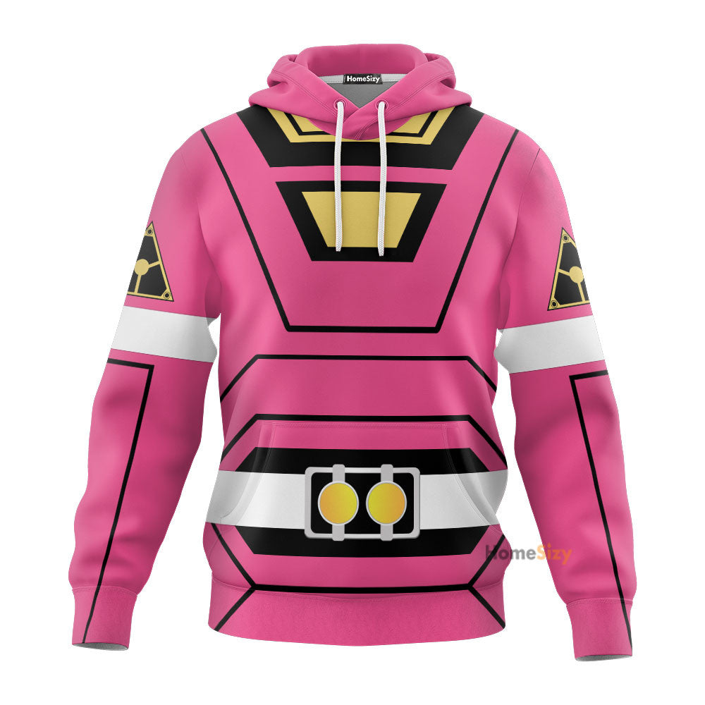 Power Rangers TurZK Pink Ranger Custom Cosplay Costume Hoodie QT207274Hg