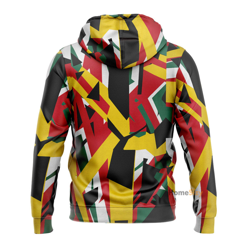 Rasta Frankenstrat Strings Custom Cosplay Costume Hoodie QT206293Hf