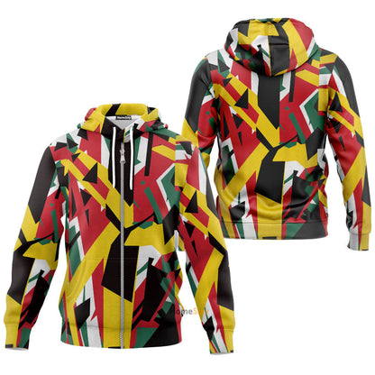 Rasta Frankenstrat Strings Custom Cosplay Costume Hoodie QT206293Hf