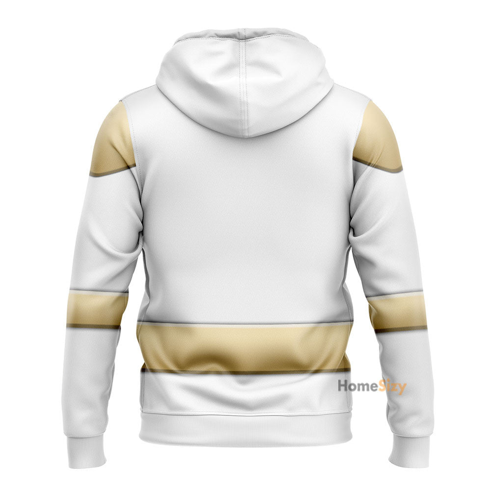 Power Rangers Lightspeed Rescue Titanium Ranger Custom Cosplay Costume Hoodie QT210520Hg
