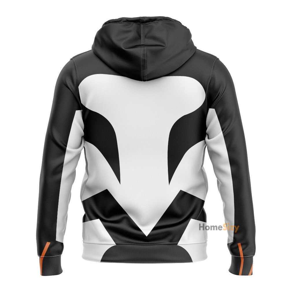 Power Ranger Jungle Fury Spirit Bat Custom Cosplay Costume Hoodie QT301297Hf