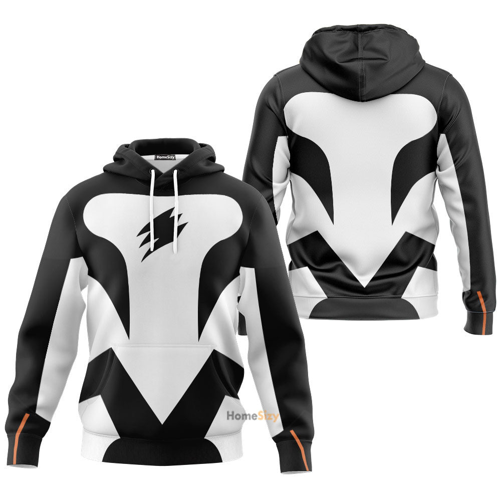 Power Ranger Jungle Fury Spirit Bat Custom Cosplay Costume Hoodie QT301297Hf