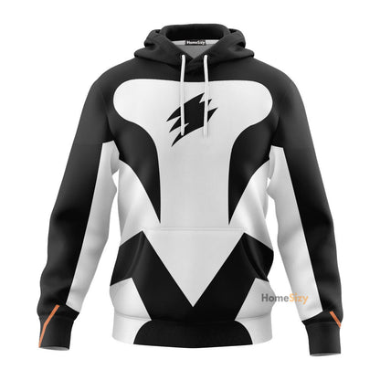 Power Ranger Jungle Fury Spirit Bat Custom Cosplay Costume Hoodie QT301297Hf