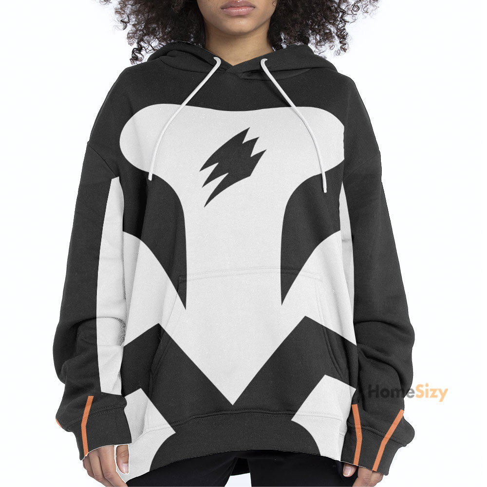 Power Ranger Jungle Fury Spirit Bat Custom Cosplay Costume Hoodie QT301297Hf