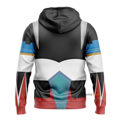 Anime UFO RoZKt Grendizer Force Five Goldrake Custom Cosplay Costume Hoodie QT209456Hg