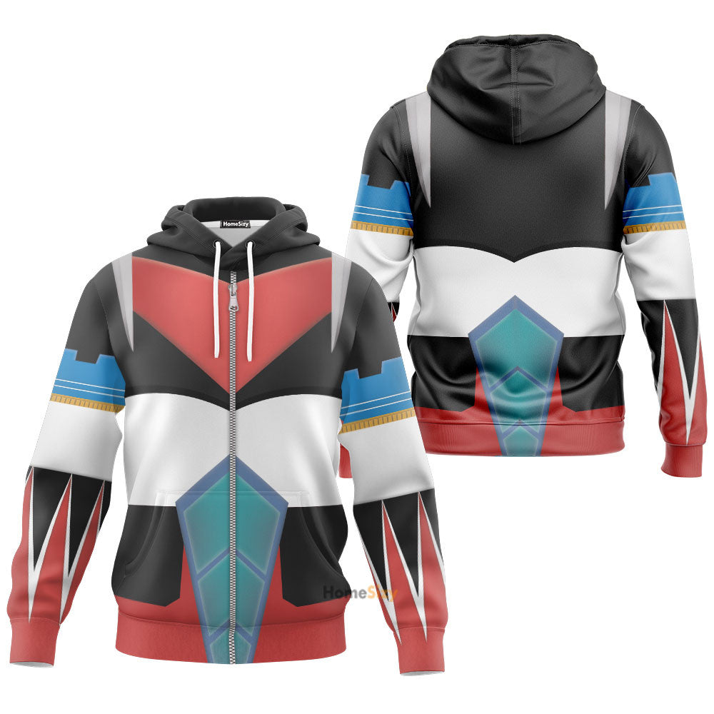 Anime UFO RoZKt Grendizer Force Five Goldrake Custom Cosplay Costume Hoodie QT209456Hg