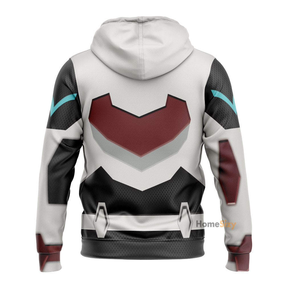 Voltron Legendary Defender Keith Kogane Armor Cosplay Costume Tshirt Hoodie QT210471Hc