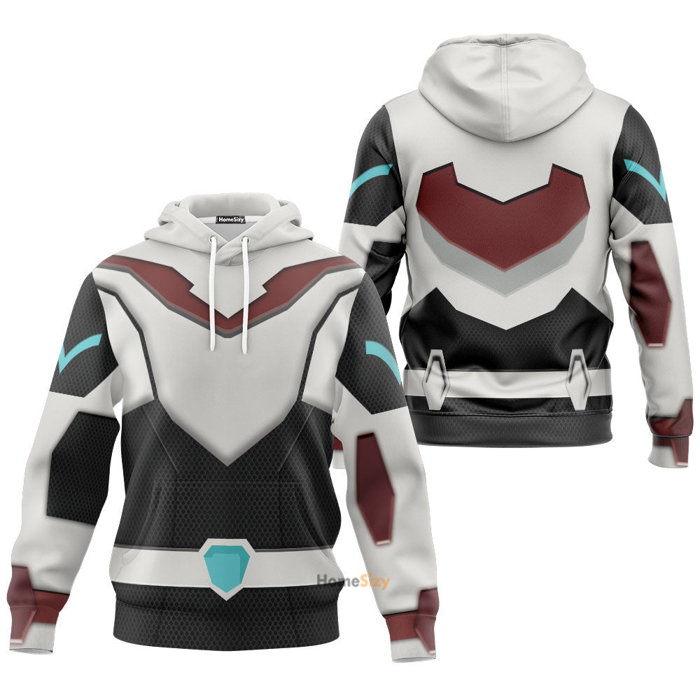 Voltron Legendary Defender Keith Kogane Armor Cosplay Costume Tshirt Hoodie QT210471Hc