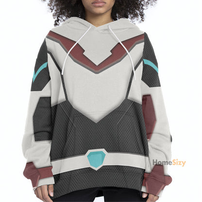 Voltron Legendary Defender Keith Kogane Armor Cosplay Costume Tshirt Hoodie QT210471Hc
