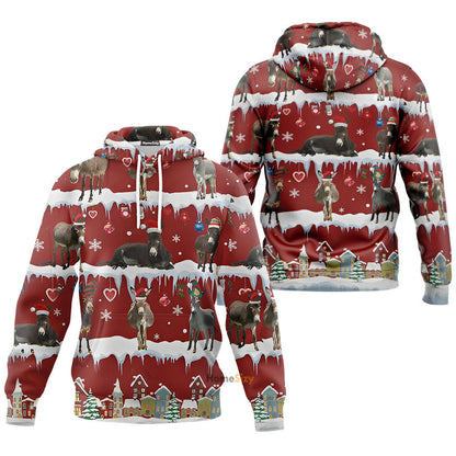 Donkey Christmas - Custom Hoodie QT211207