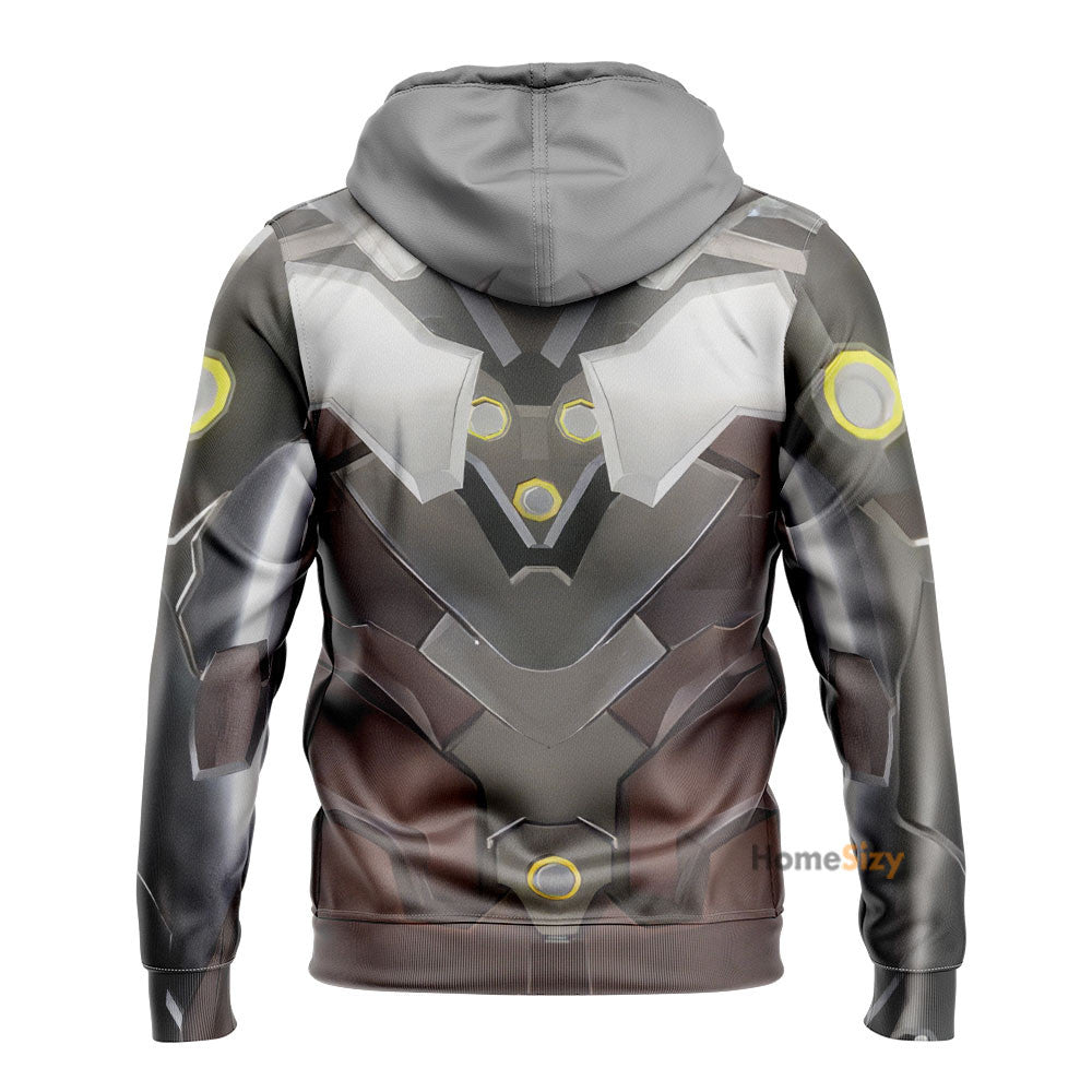 Genji Overwatch Custom Cosplay Costume Hoodie QT209448Hf