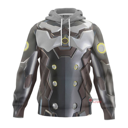 Genji Overwatch Custom Cosplay Costume Hoodie QT209448Hf