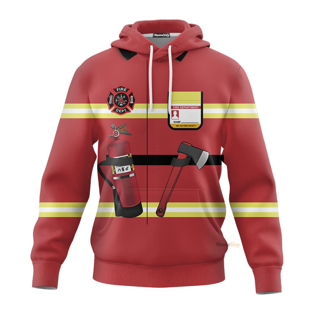 Firefighter Suit Custom Cosplay Costume - Hoodies QT308546